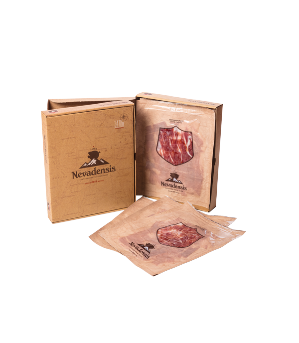 Cortado a Mano de Jamón de Trevélez (21 Sobres)